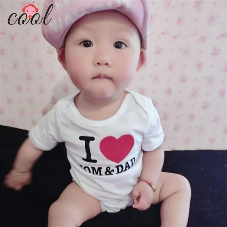 i love mom and dad baby clothes