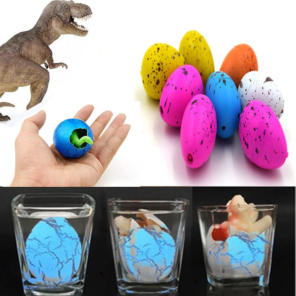 water growing dinosaur egg
