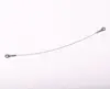 spiral stainless steel wire rope cable with double loop on ends