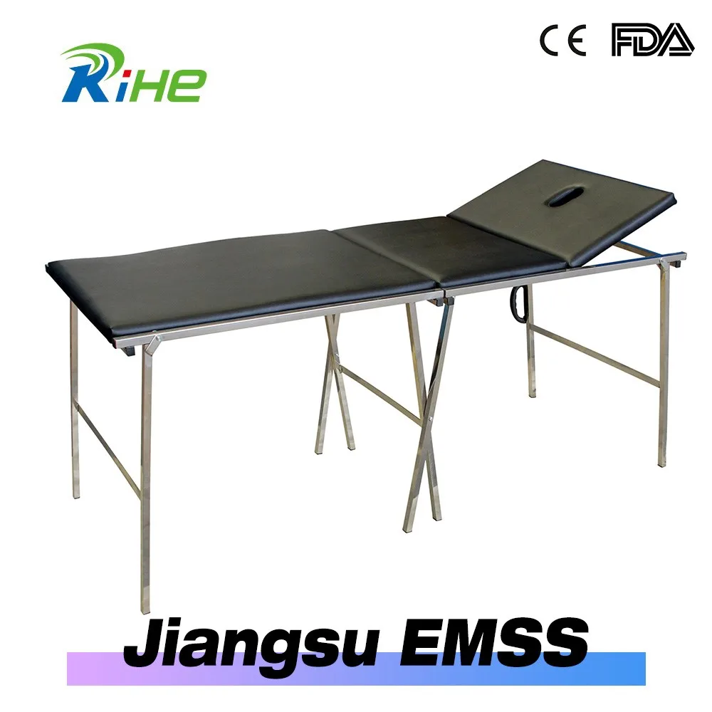 Rh08 Medical Stainless Steel Portable Folding Examination Couch Buy