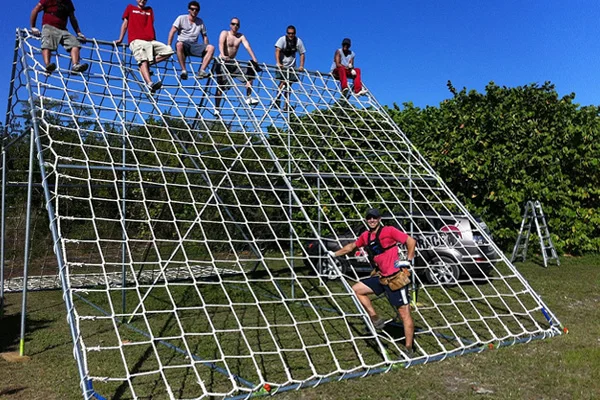 cargo nets for climbing frames