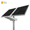 2018 Hot Sale Motion Sensor Integrated Ultra Bright Solar Street Light 15W 20W 30W 40W 50W 60W with Patent Lens & Rotating Panel