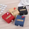 Creative drawer kraft paper jewelry box custom Ring Jewelry Box Pendant Necklace packaging carton