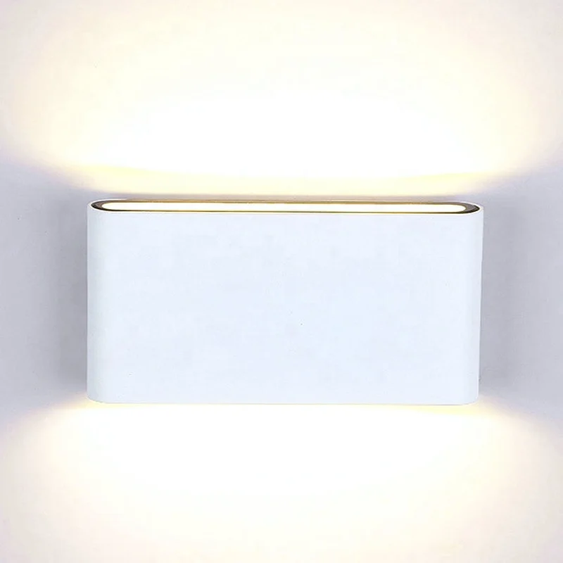 Waterproof indoor outdoor Led wall lights Modern Porch Garden Light Aluminum up & down LED Wall Lamp Exterior Sconce