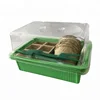 Eco friendly plastic mini garden house plant Seeding Trays with pulp cups pots set