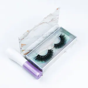 Wholesale faux mink lash 3D silk lashes synthetic false eyelashes custom catalog book with logo brand packing box