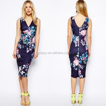 midi length evening dresses