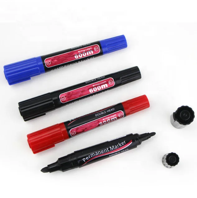 Water Resistant Leather And Shoe Writing White Color Ink Permanent