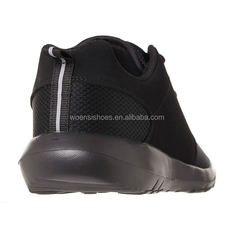 hot selling low price customized comfortable black mens casual sports mesh shoes