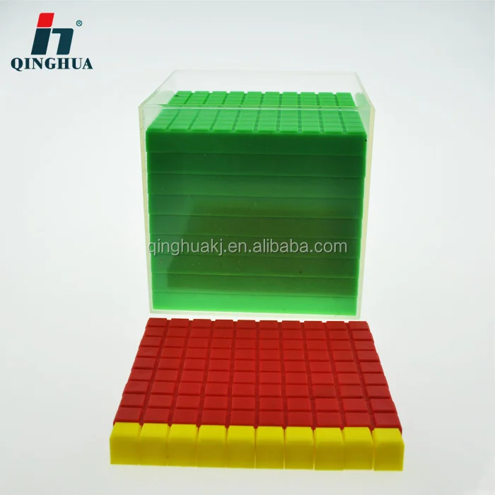 
Plastic Multibase cubes set 