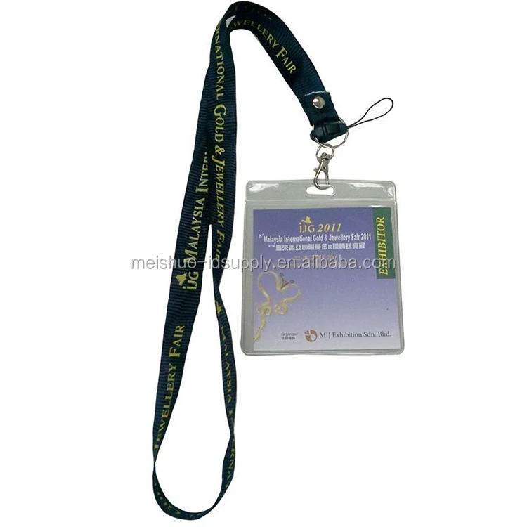 Custom Made PU ID Card Holder - Lanyards & ID Card Holders Malaysia