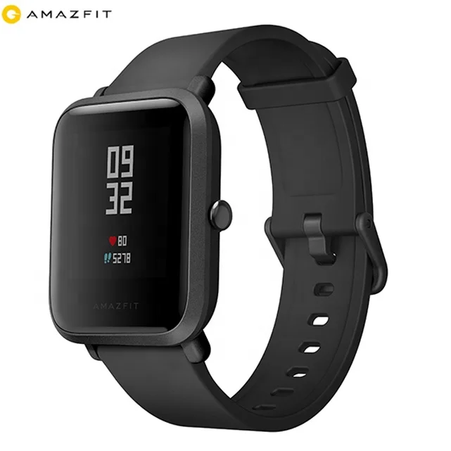 

Amazfit BIP A1608 IP68 waterproof Wearable device smart watch waterproof gps Heart Rate test for iPhone Android