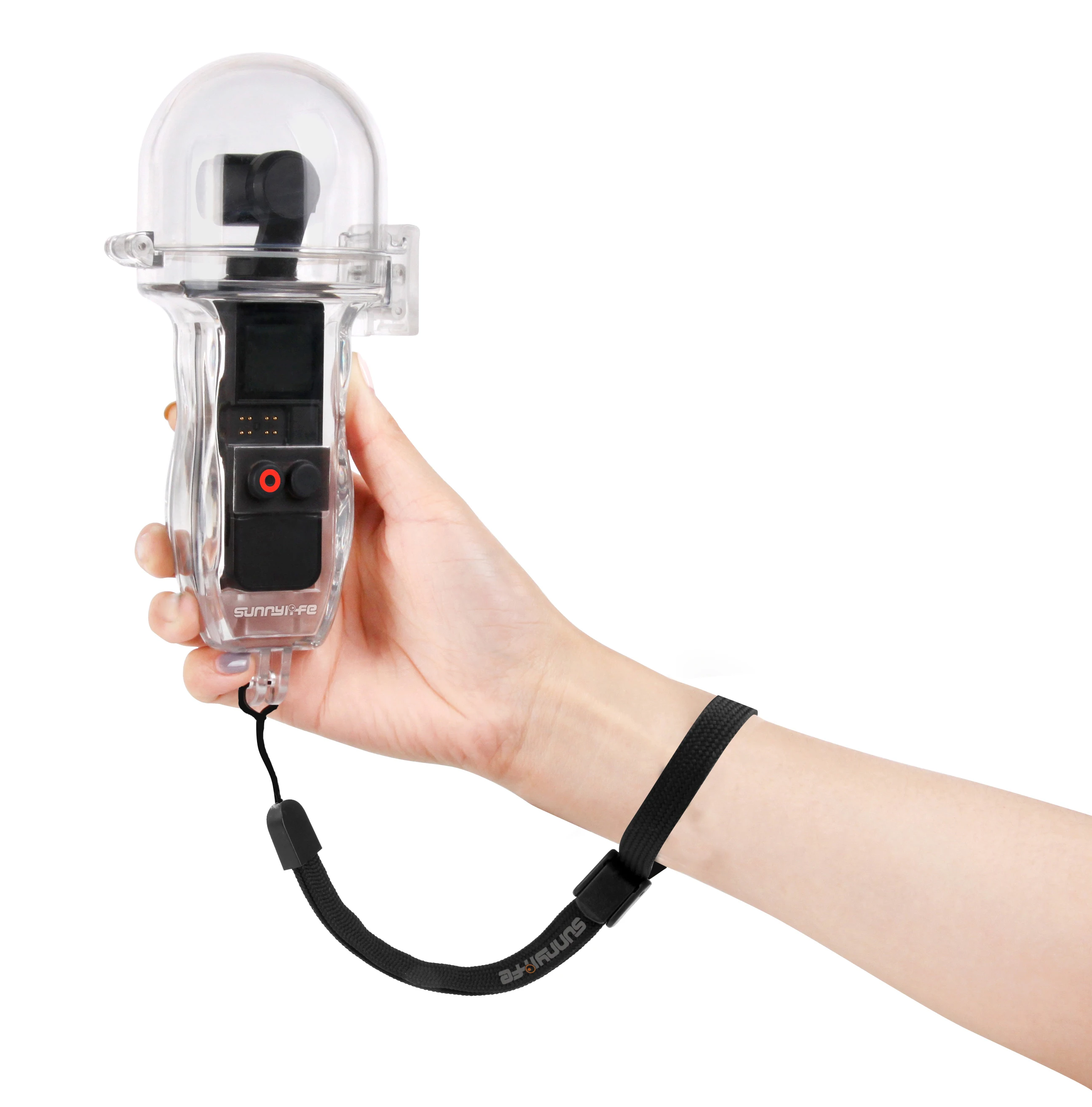 

Hot sale Diving Shell for DJI OSMO POCK Waterproof Protective Housing Case Waterproof Box Housing Accessories for Pocket 2019, Transparent