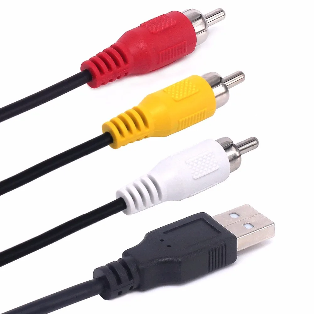 Для чего используется кабель usb rca