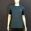 seamless mens fitness custom sport tight jogging tee with reflective tape
