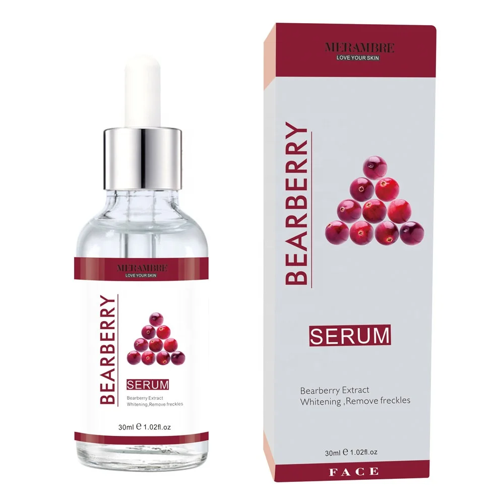 

OEM Private Label Wholesale Whitening Arbutin Essence Lotion Bearberry Extract Natural Alpha Arbutin Serum Face Serum