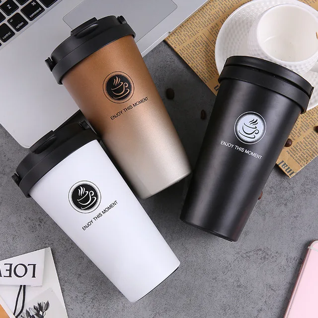 

Petolar Wholesale 500ml custom printed vacuum insulated stainless steel thermos coffee mug