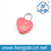 YH1601 red Mini Heart Lock With Keys, Heart Shape Lock with Key