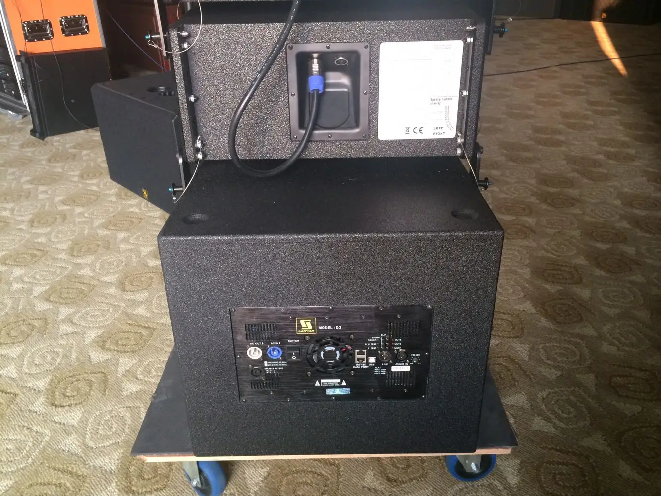 Vr10&s15 10 Inch Tops 15 Inch Bass Line Array With Passive Crossover