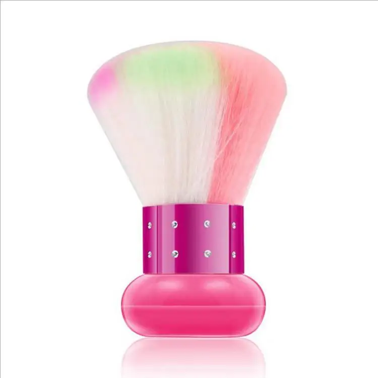 

Professional Rose Flat nail dust brushes For Nail Powder Make up Brushes Tools B028