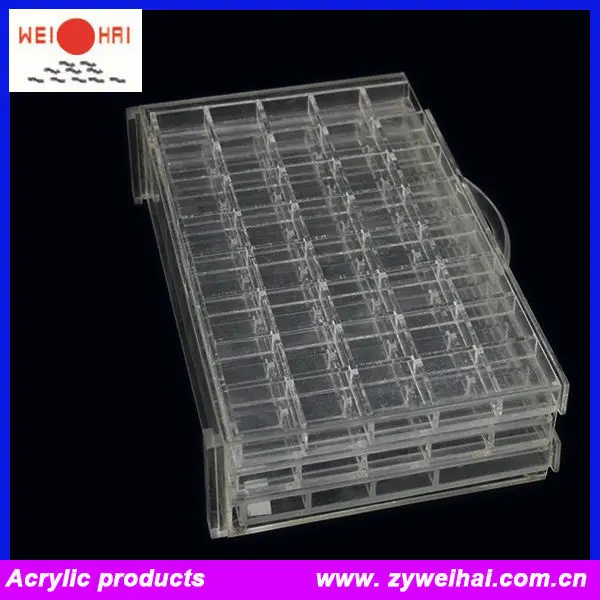 Clear Acrylic Sliding 2 Tier Drawer Box Buy Drawer Box Acrylic Drawer Sliding Drawer Box