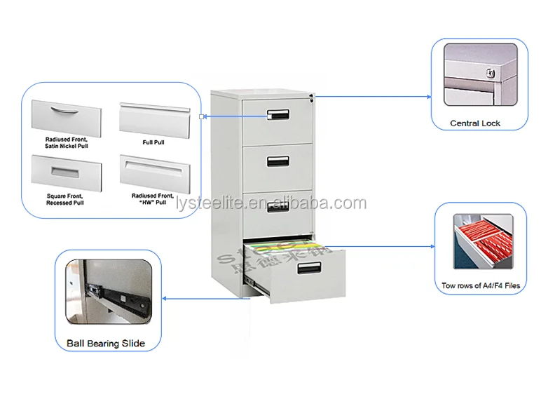 Steel Filing Filing Drawer System/office