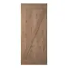 Rustic Vertical Flat Z-Brace Knotty Pine Stile & Rail Modern Stylish Interior Stained Wood Panel Barn Door