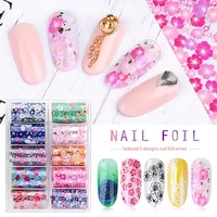 

Art Design Flower Cute & beautiful Nail Art 3D Stickers Hearts/Flowers Collection of Decals