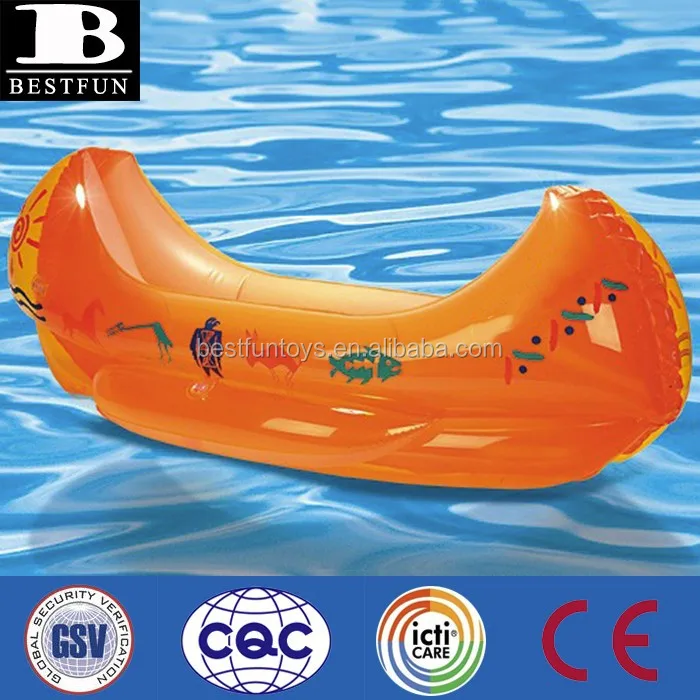 inflatable toy canoe