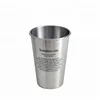 Customize logo 304 stainless steel cold drink cup bar wine cup