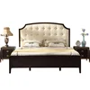 American solid wood bed light luxury furniture