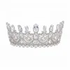 00164 Xuping bridal hair crown tiaras dubai white gold color fine fashion artificial gemstone diamond crystal jewelry