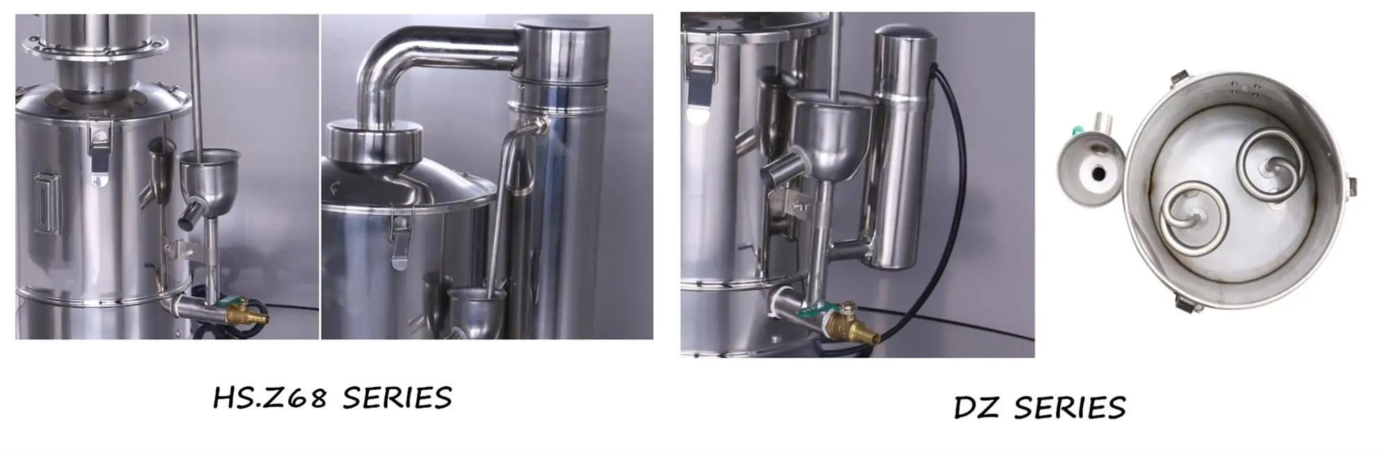 HS.Z68 Laboratory Water Distiller Industrial Distiller Automatic Pure-water Distillation