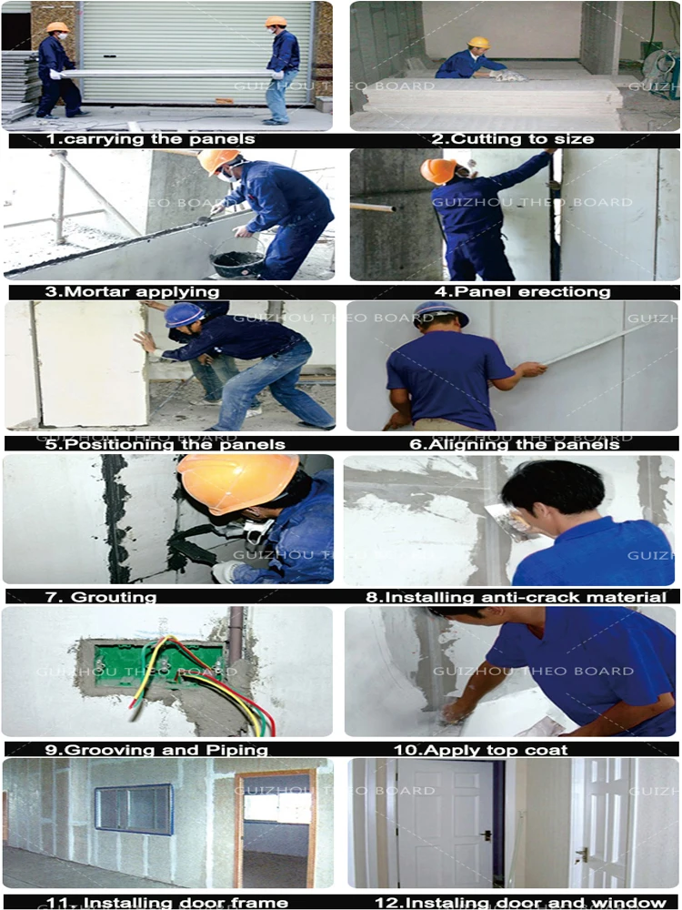 Cheap price heat preservation eps cement wall panel board