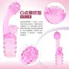 AV stick single and double jump egg hood G point vibration massage hood clitoris brush sexy vibrator