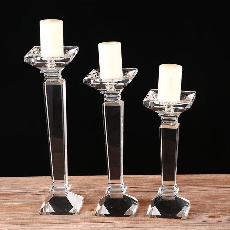 Party Supplies Decoration Wholesale Long Stem Candle Holder Cylinder