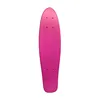 Flashing painting 100% Canadian maple 22 inch fish skateboard decks mini cruiser
