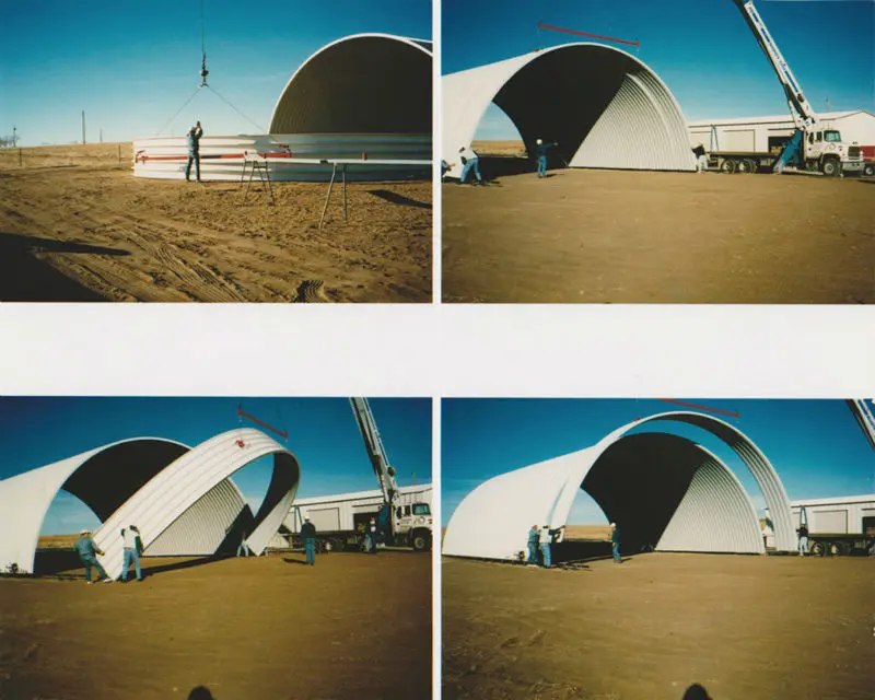 steel material arched roof roll forming machine for building