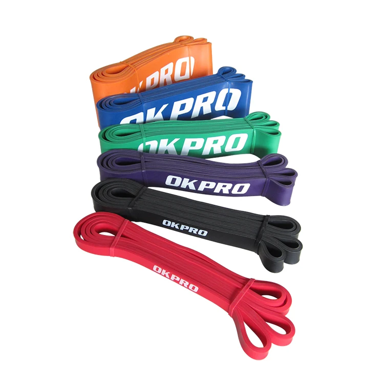 

Fitness Latex Resistance Bands Power Exercise Stretch Pull Up Assist Band, Customized color