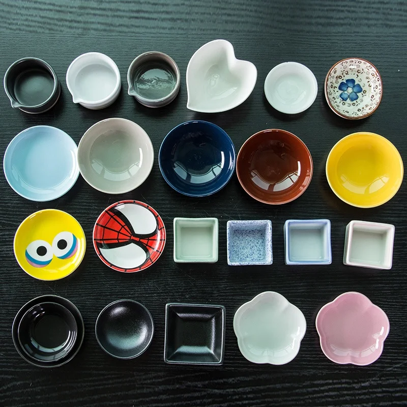 

factory hot sell funny cartoon fine design small china ceramic dinner plate saucer dishes for baby kids