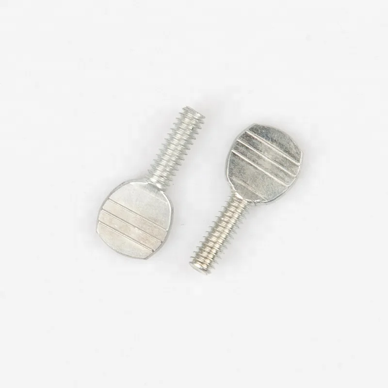 
Customized Screws SS304 Stainless Steel Round Head Regular Thumb Screw 