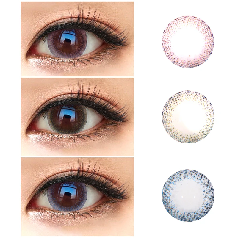 

Aquarius Korea Cosmetic Soft Eye Contact Lens High Quality Natural Colored Contact Lenses