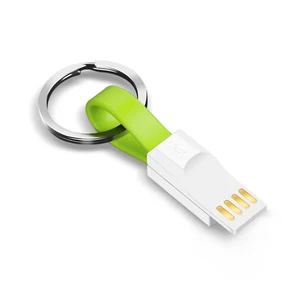 Short Cable key chain cable fast charger for gift