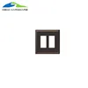 OEM CNC aluminum alloy electrical light push button touch switch cover plate