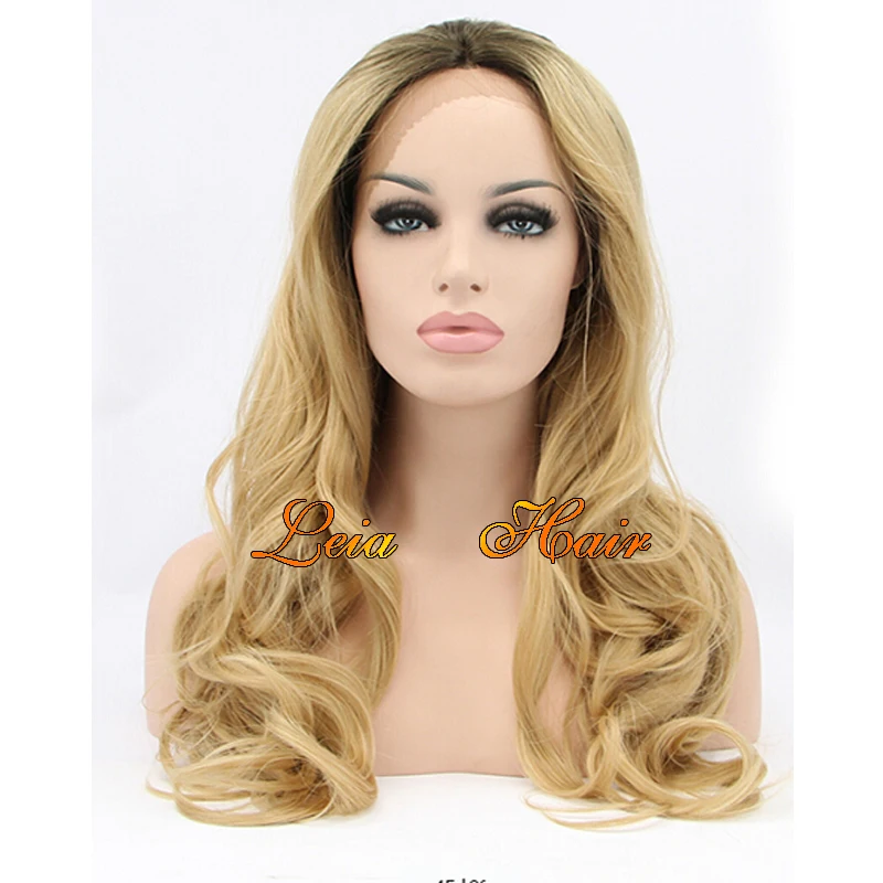 cheap blonde wigs with dark roots