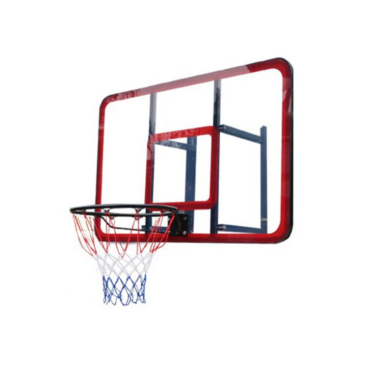 

custom logo shatter proof PC material basketball hoop backboard for games