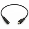 3.5mm Female to 5 Pin Mini USB Male Microphone Adapter Cable