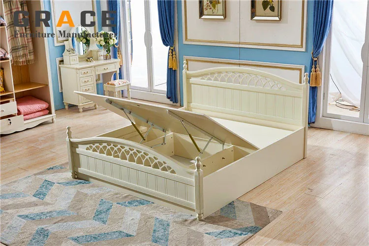 Wholesale New Design Cheap Korean Style Bed Guest Room Bed Price - Buy