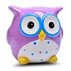 Owl Shape Cute Cartoon Money Box Ceramic Piggy Bank Jar Money Coin Bank Room Ornaments House Accessory