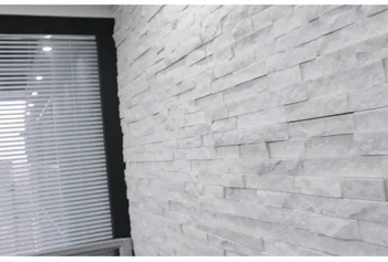 White Quartzite Ledgestone Veneer Panels Arctic White Ledgestone Quartz ...